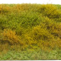 Martin Welberg WB-M044  Spur Neutral Grasmatte, wildes Strauchwerk Frühherbst; 30 x 21cm