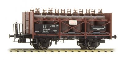 Brawa 49314 HO 2-achs. Säuretopfwagen Zik [7121] „VEB Ruhland” DR  Epoche IV