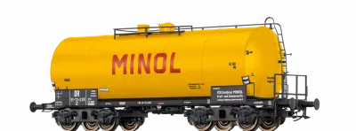 Brawa 48942 HO 4-achs. Leichtbaukesselwagen Uerdingen ZZ "Minol" DR Ep.III