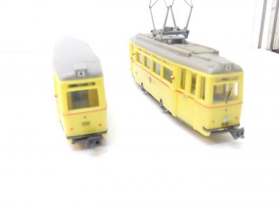 Herrmann&Partner 14219B HO StraßenbahnET54 mit 1 BeiwagenEB54 "Dresdner Verkehrsbetriebe" – Bild 5