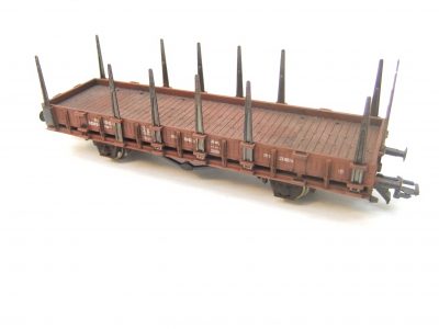 Piko HO 2-achs. Stahlrungenwagen  DR Ep.IV
