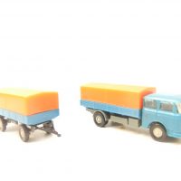 Espewe/Permot HO  LKW  Skoda S706 RT und Hänger mit Plane