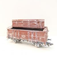 Piko 58351-1  HO 2-achs. Klappdeckelwagen Bauart Tm DR Ep.IV  gealtert