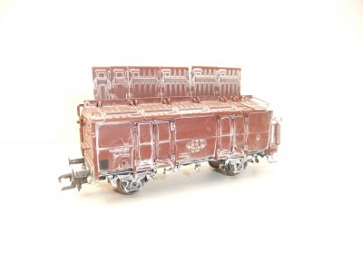 Piko 58351-1  HO 2-achs. Klappdeckelwagen Bauart Tm DR Ep.IV  gealtert – Bild 2