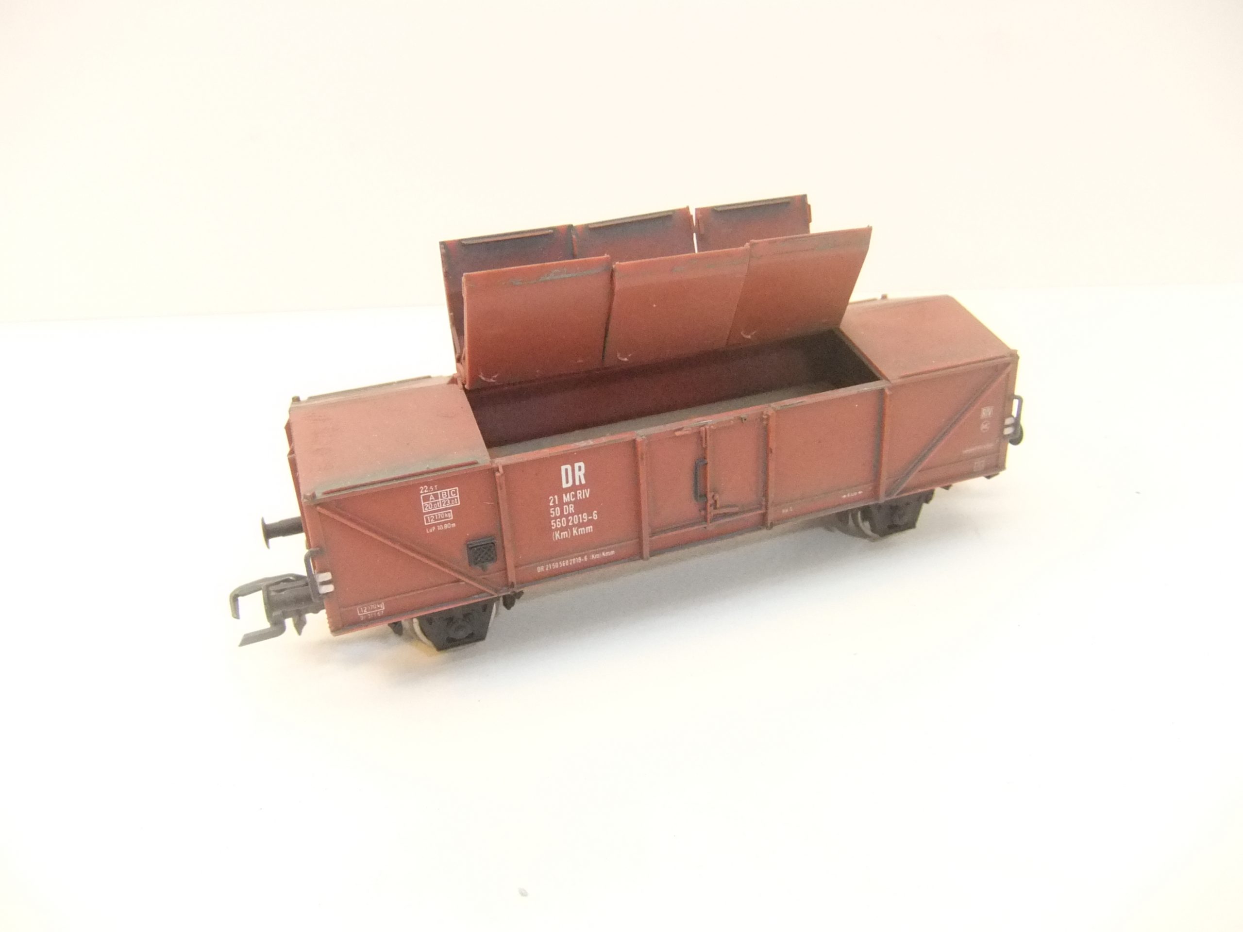 Piko 54173  HO 2-achs. Klappdeckelwagen  DR Ep.IV – Bild 2