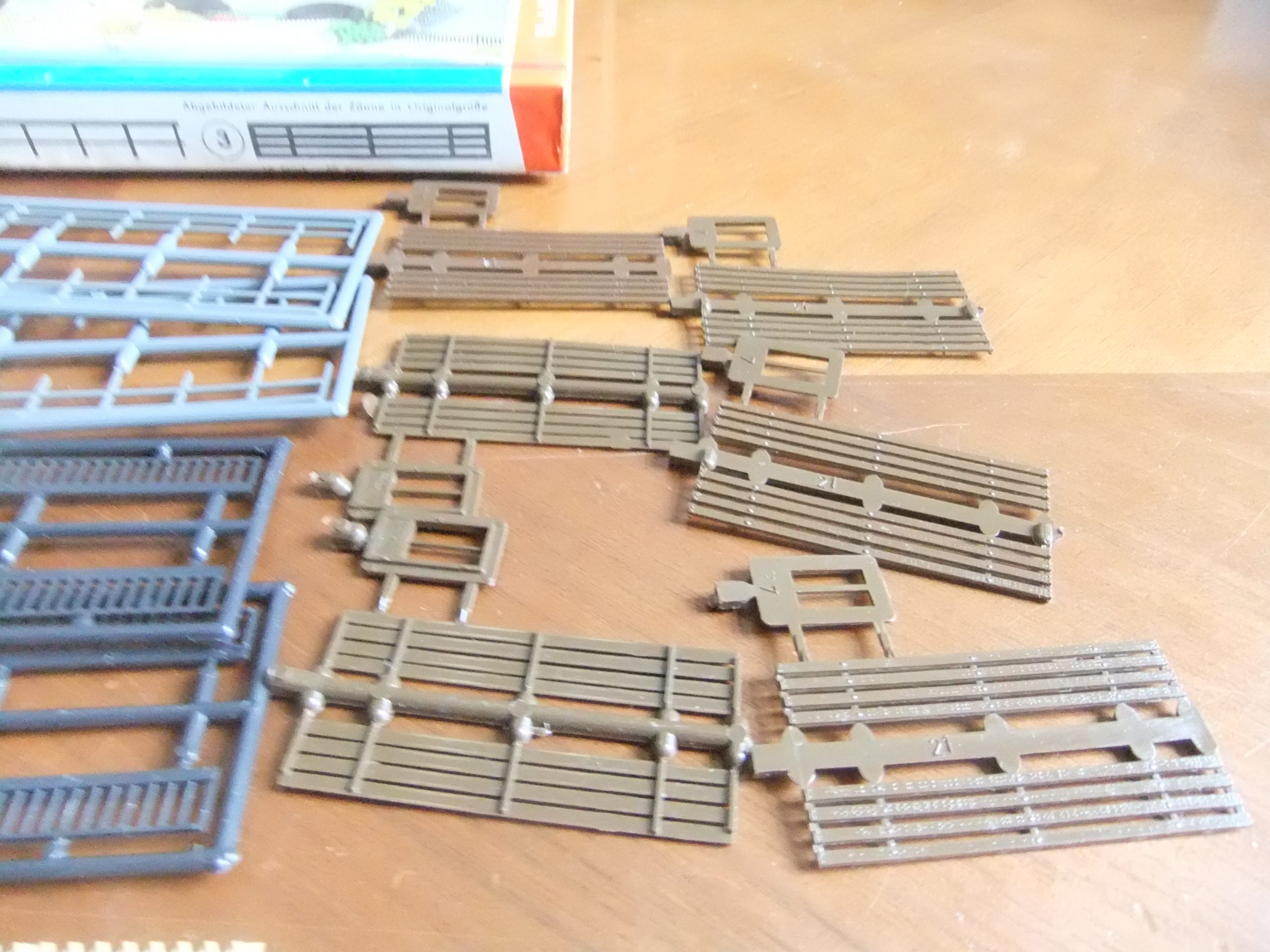 Auhagen /Mamos HO/TT Zäune und Geländer – Bild 2