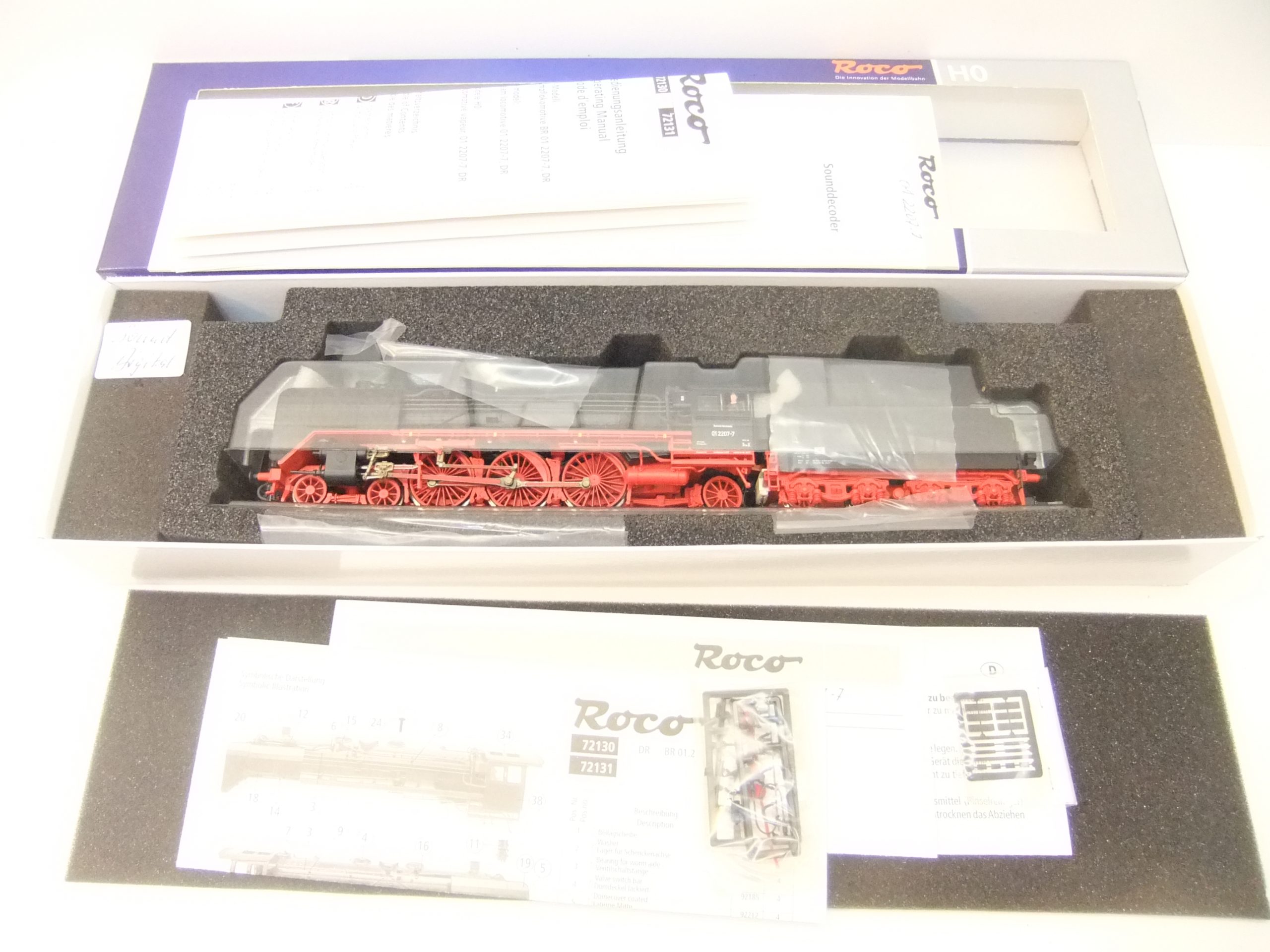 Roco 72131 HO Dampflokomotive BR 01 DR Ep.IV Sound-Digital – Bild 2