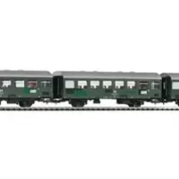 Piko 58358 HO Personenwagen-Set  Reko Wagen mit Flicken DR  Ep.IV