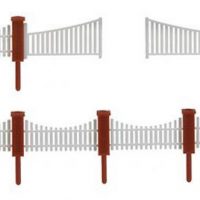 Faller 180429 HO  BS Vorgartenzaun | 38,5 cm |