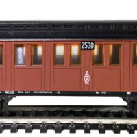 BTTB  TT  2-achs. P-Wagen der preuß.Staatsbahn mit geschl. Bühnen