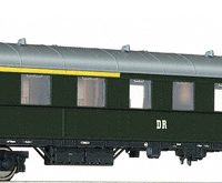 Fleischmann 5797K HO 4-achs. Eilzugwagen 1./2.Kl.  DR Ep.III