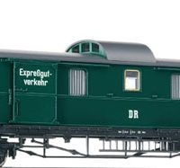 Fleischmann 578001K  HO 4-achs. Gepäckwagen für Expressgutverkehr   DR Ep.III