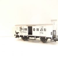 Fleischmann  HO  Kühlwagen mit Bh  DRG Ep.II  „Simonbräu“ Bitburg