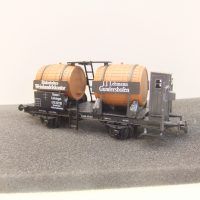 Sachsenmodelle 14104/5 Weinfasswagen mit Bh „Elsässisches Weinhandelskontor“ Elsaß-Lothringen Ep.I