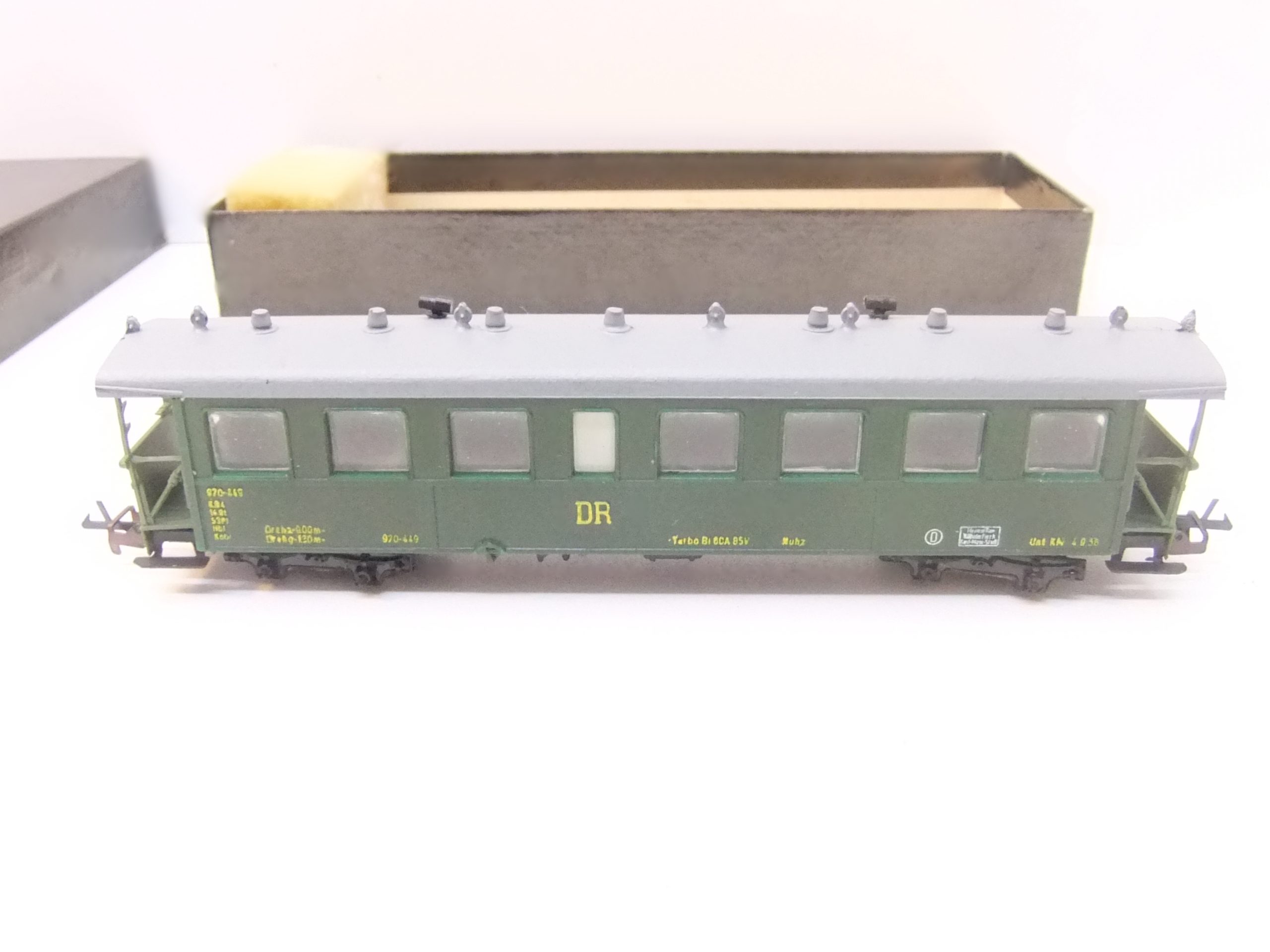 HERR HOm 4-achs. Schmalspur-Personenwagen DR Ep.III – Bild 2