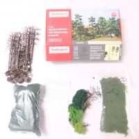 Auhagen 71941 HO/TT  Kiefernstämme mit Belaubungsmaterial