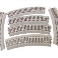 Roco 42523 HO Roco-Line   6St. geb.Gleis R3