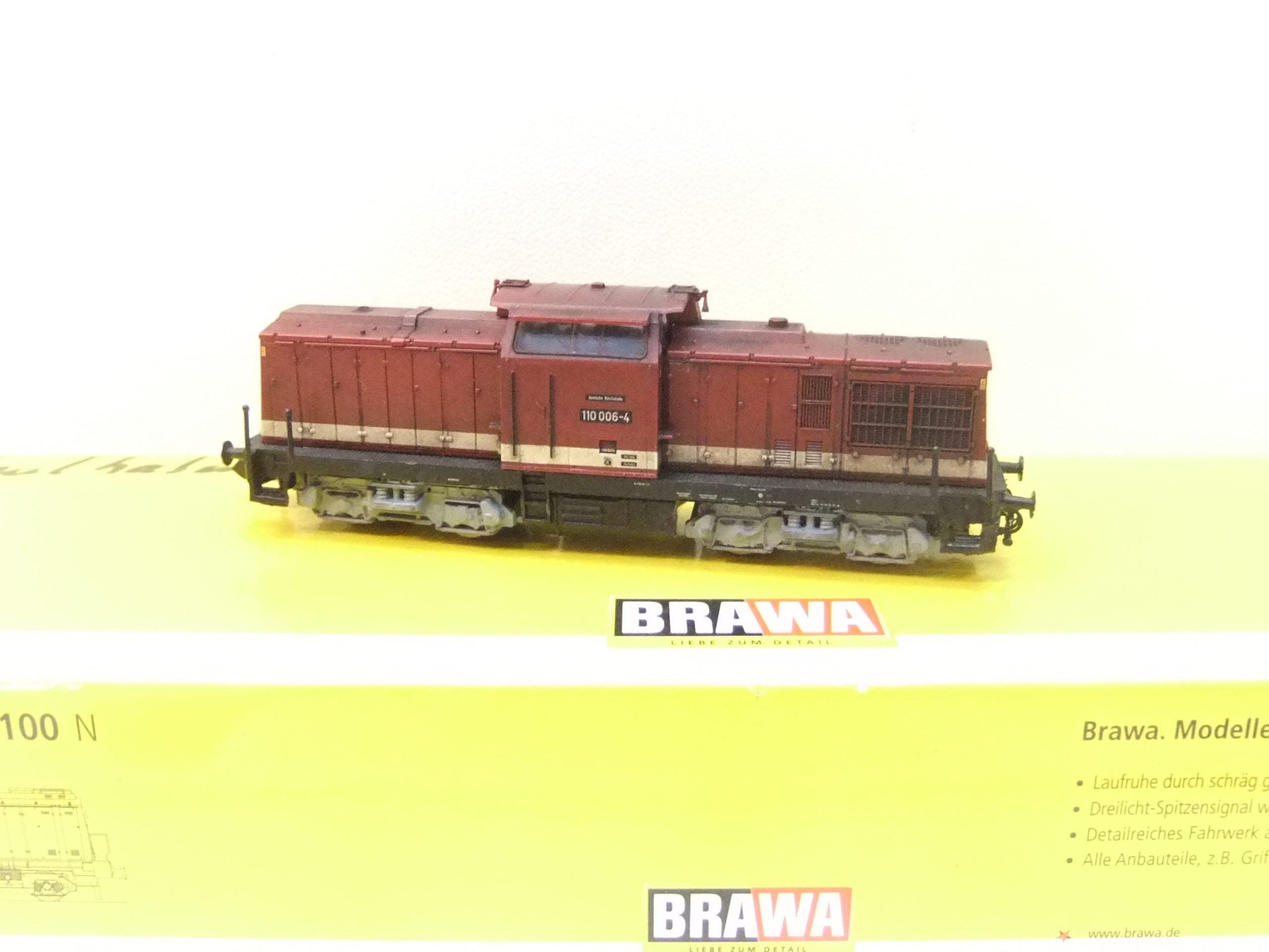Brawa 61102 N-Spur Di-Lok BR 110 006-4 DR Ep.IV --Faulhabermotor -- – Bild 2