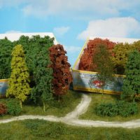 Heki 1634 HO/TT  15 Laubbäume und Büsche herbstlich