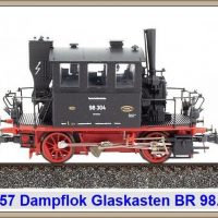 Roco 43257 HO Da-Lok bayr. Glaskasten BR98 DRG Ep.II