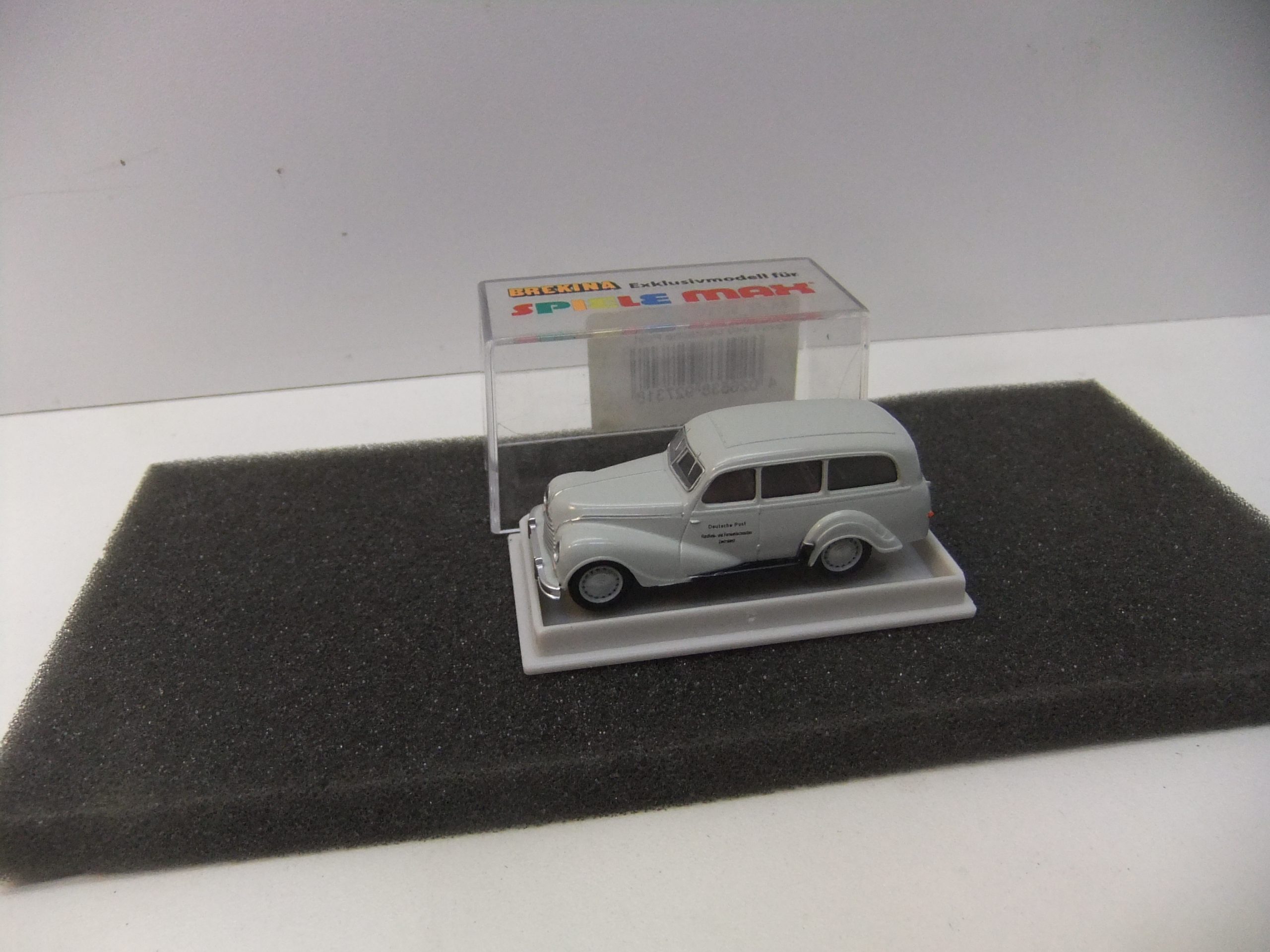 Brekina 92731 HO EMW 340 Kombi "Dt.Post Rundfunk und Fernsehen" --Spiele Max Sonderserie--