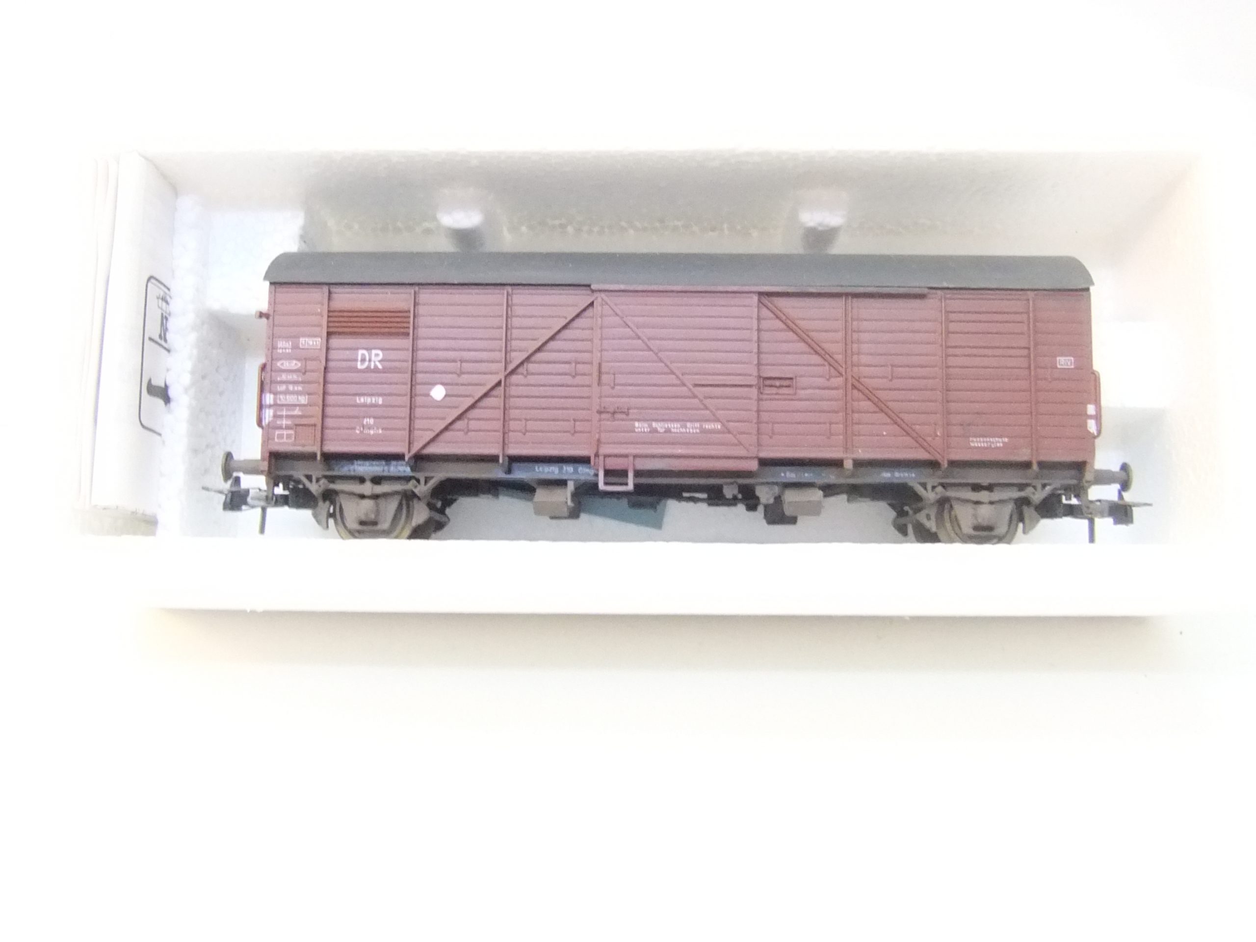 Roco 4330 HO 2-achs. G-Wagen Bauart Leipzig DRG – Bild 2