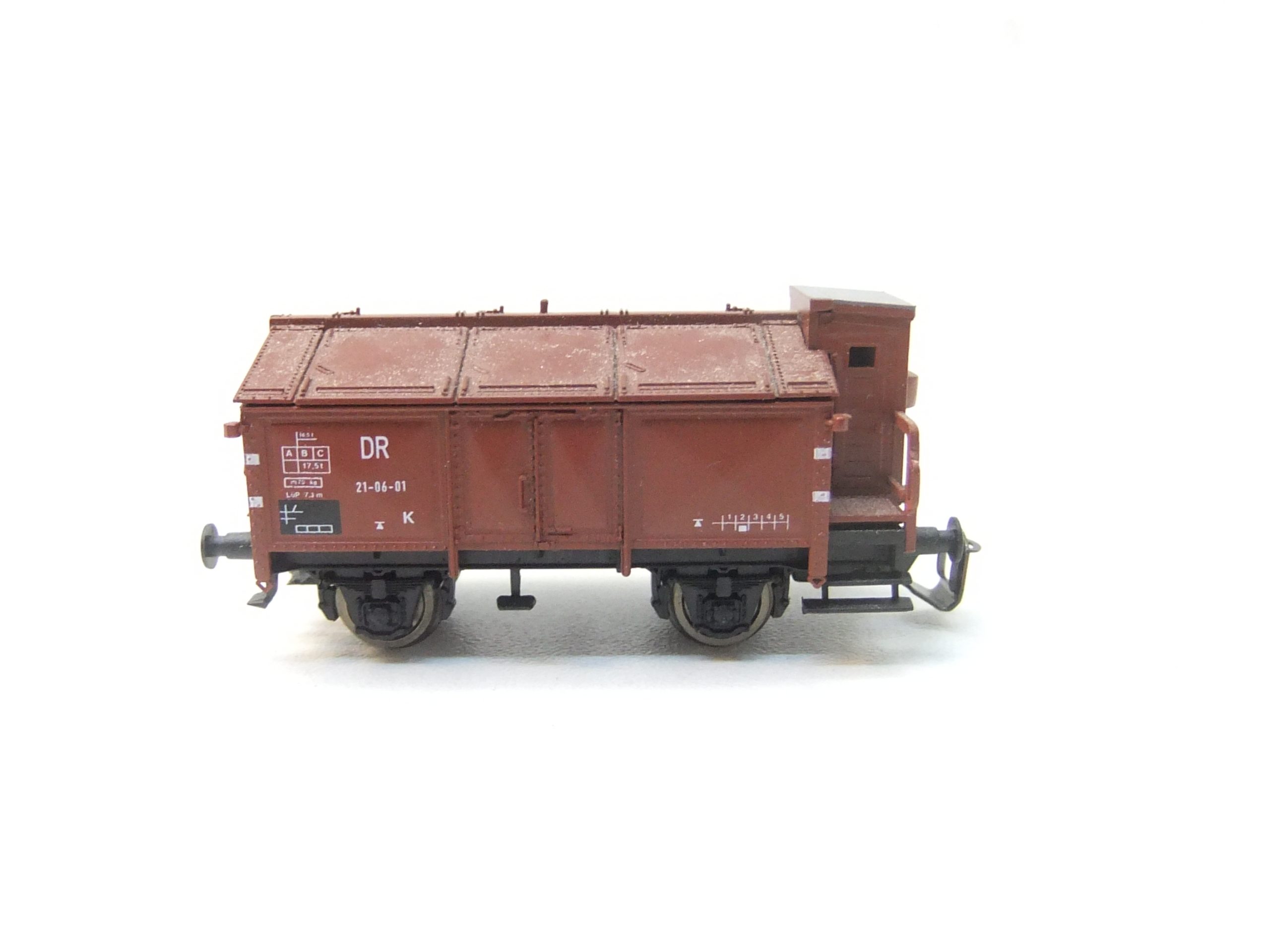 pmt 65290-3 TT 2-achs. Klappdeckelwagen mit Bh DR Ep.III