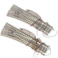 Fleischmann 6170 HO Prof-Gleis  „Normal“Weiche links mit Antrieb