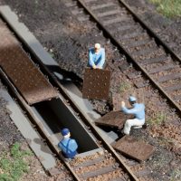 Auhagen 48655 HO/TT BS Laufbohlen, Abdeckungen