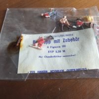 DDR Produktion  HO Figuren Bautrupp mit Zubehör