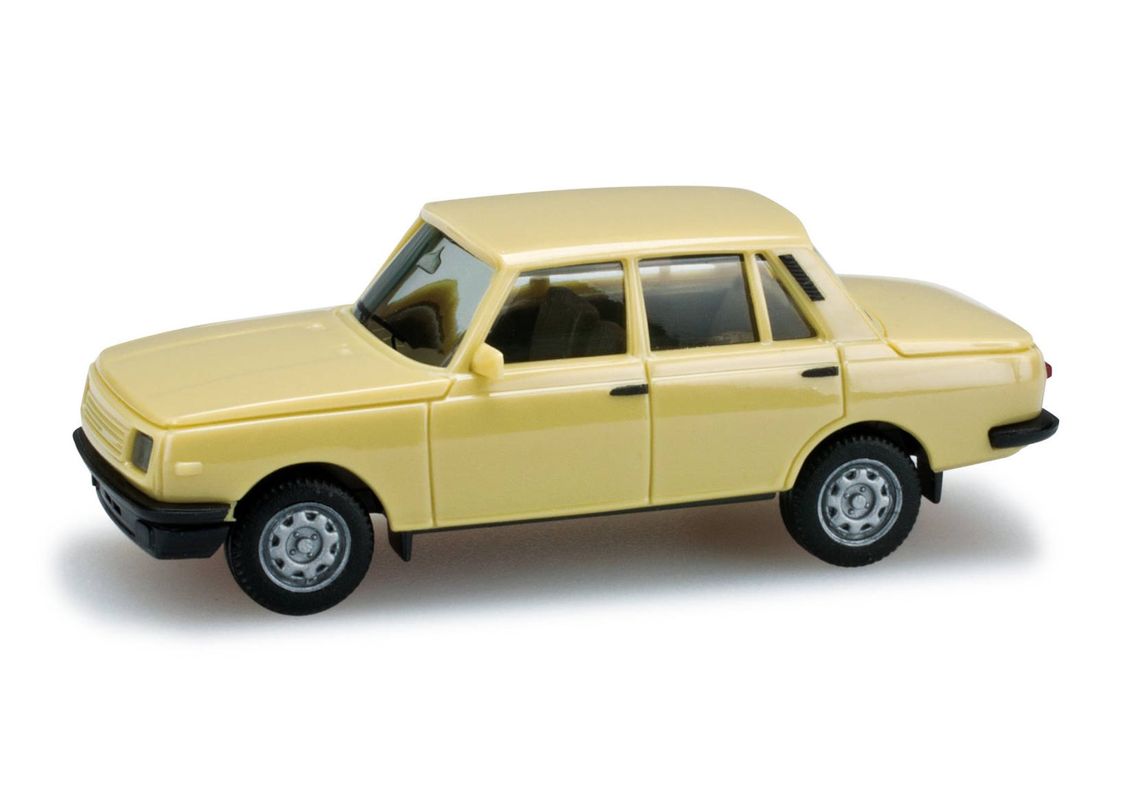 Herpa 022705 HO PKW Wartburg 353 84er Modell gelb