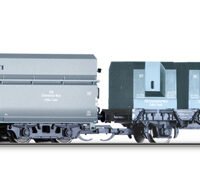 Tillig 501696 TT 2-teil. Güterwagenset „VEB Eisenwerke West“ Teil 1 DR Ep.III Clubmodell 2016