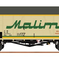 Brawa 47976 HO 2-achs. G-Wagen „Malimo“ DR Ep.IV –Sonderserie —