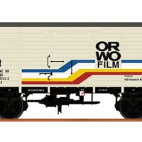 Brawa 49774 HO 2-achs. G-Wagen „ORWO“ DR Ep.IV –Sonderserie–