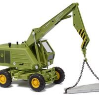 Busch 42873 HO Weimar Mobilbagger T174 – 2 mit Haken und Betonplatte