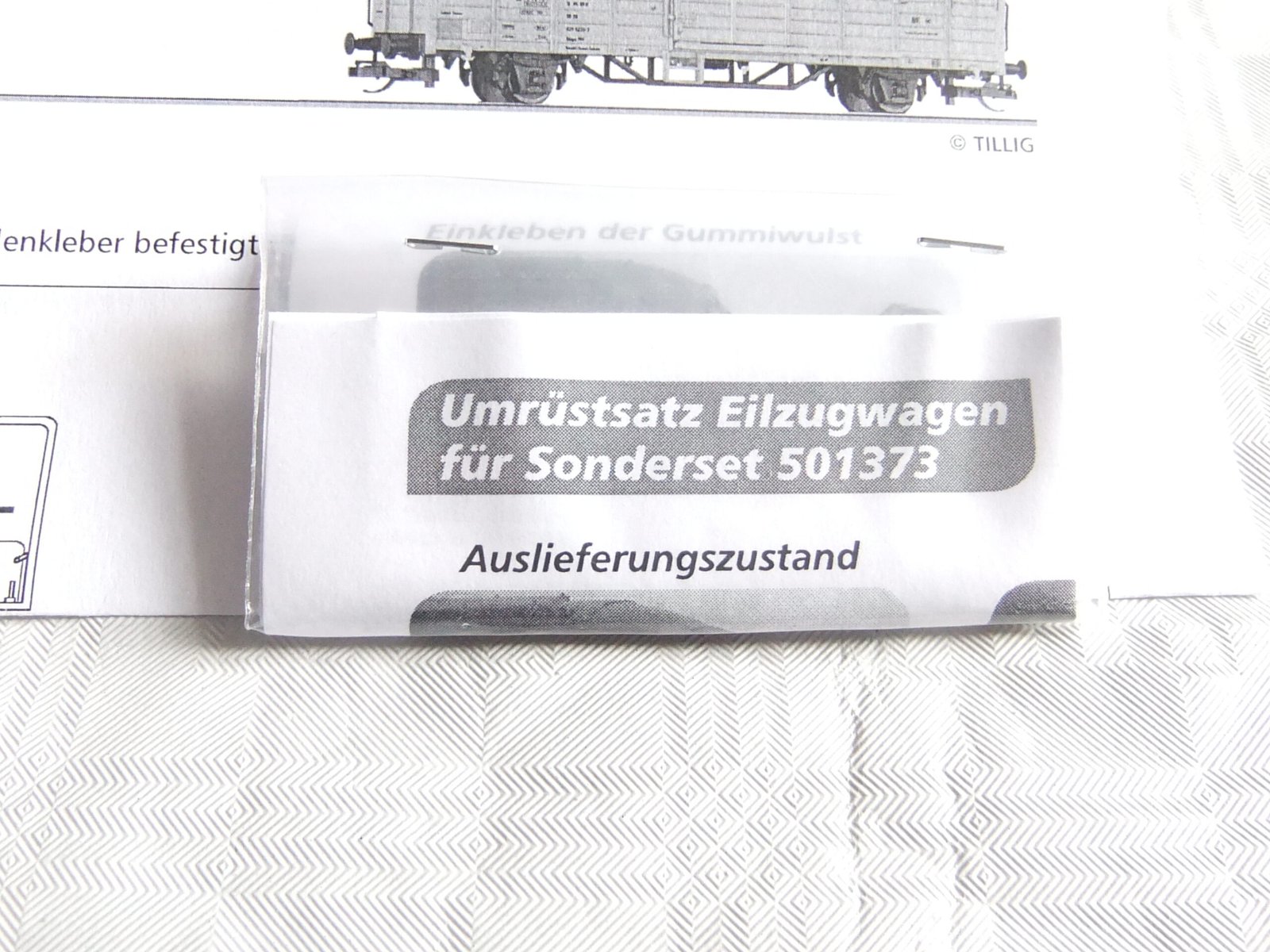 Tillig/Spiele Max 501373 TT Set 3-teilig "Stückgut-Express DR Ep.IV – Bild 3