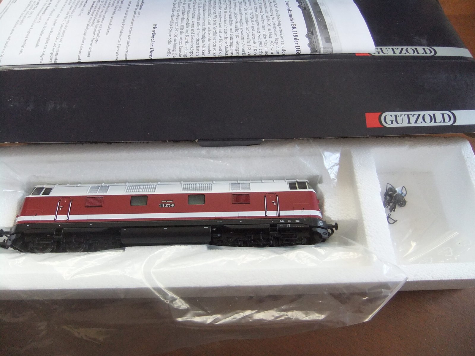 Gützold 35252 HO Di-Lok BR 118 270-8 DR Ep.IV -- Sound-Digital --
