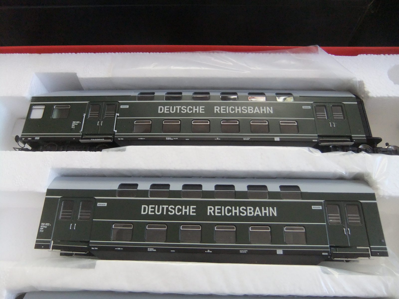 Rivarossi HR4303 HO 4-teiliger Doppelstockzug DR Ep.III – Bild 2