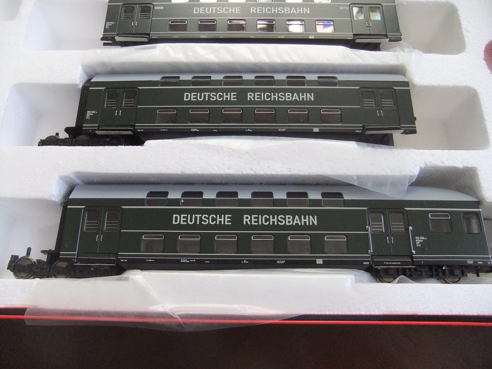 Rivarossi HR4303 HO 4-teiliger Doppelstockzug DR Ep.III – Bild 3