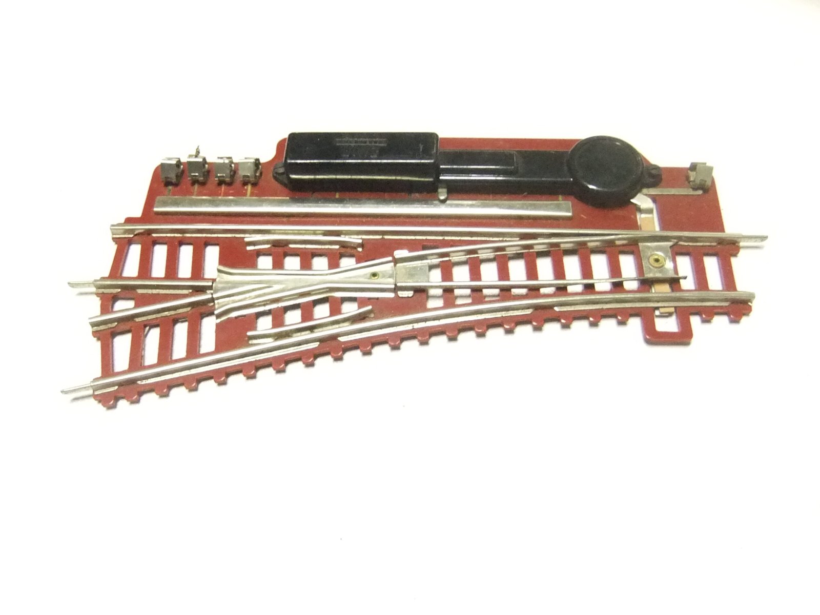 Piko/Hruska alt HO 1 Weiche links mit Antrieb