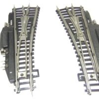 Piko/Hruska alt HO Weichen rechts und links mit neuen Antrieb