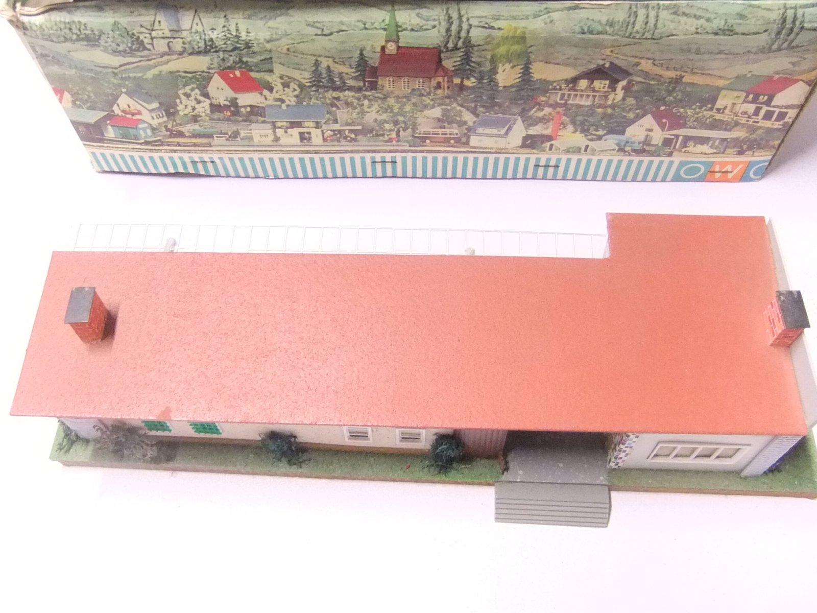 OWO HO Bahnhof "Echternbusch" Fertigmodell – Bild 3