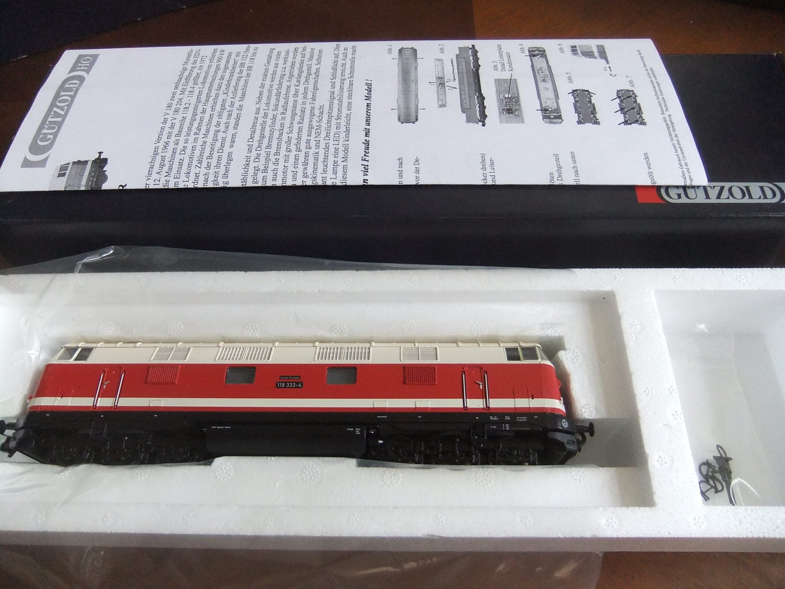 Gützold 35205 HO Di-Lok 6-achs. BR 118 DR Ep.IV – Bild 2