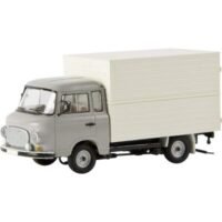 Brekina 30350 HO Barkas B1000 Koffer (platingrau)