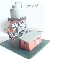 Auhagen/Mamos TT Fertigmodell  Wasserturm mit Pumpstation