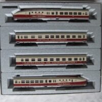Kato 73304 HO Schnelltriebwagen SVT BR 175 4-teilig DR Ep.IV „Ernst Thälmann“