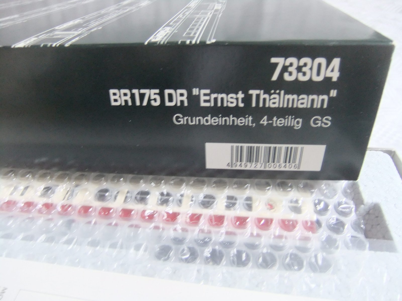 Kato 73304 HO Schnelltriebwagen SVT BR 175 4-teilig DR Ep.IV "Ernst Thälmann" – Bild 8