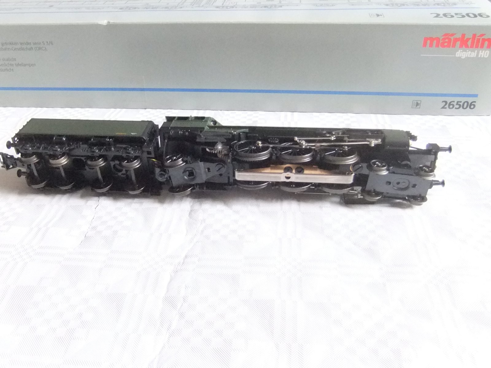 Märklin 26506 HO Zugpackung Rheingold mit Schnellzug-Dampflok S 3/6 der DRG Ep.II – Bild 9