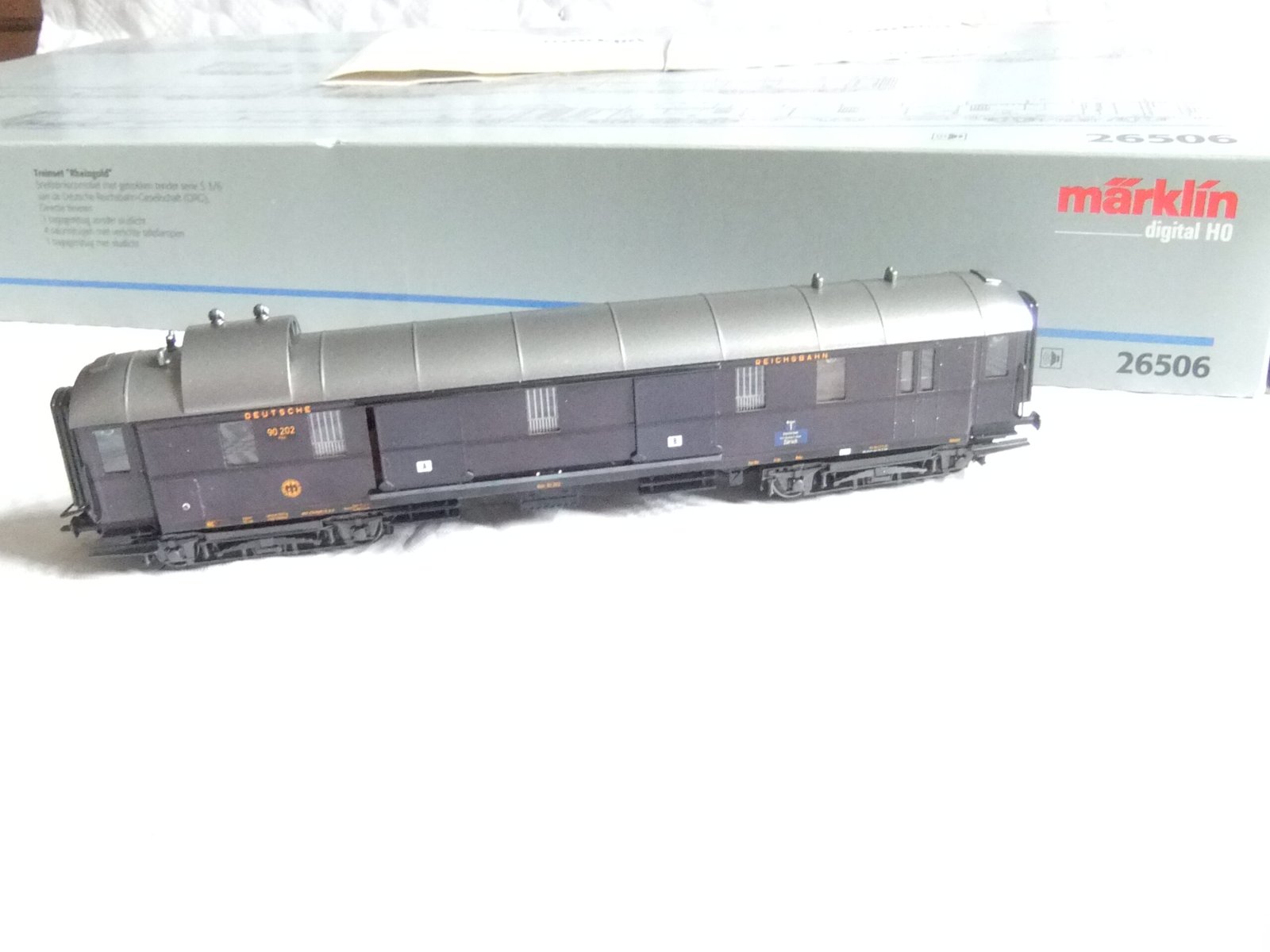 Märklin 26506 HO Zugpackung Rheingold mit Schnellzug-Dampflok S 3/6 der DRG Ep.II – Bild 10