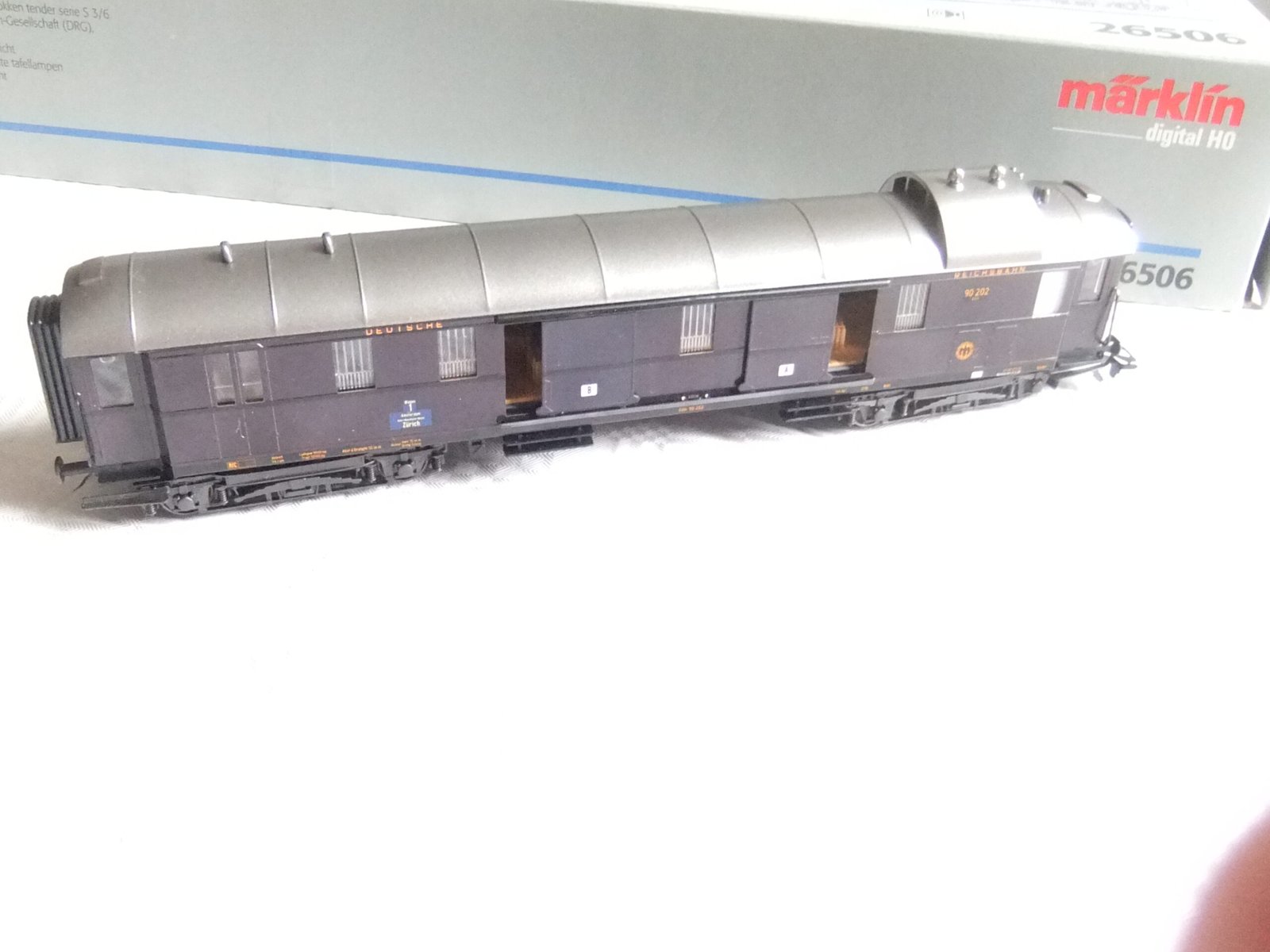 Märklin 26506 HO Zugpackung Rheingold mit Schnellzug-Dampflok S 3/6 der DRG Ep.II – Bild 11